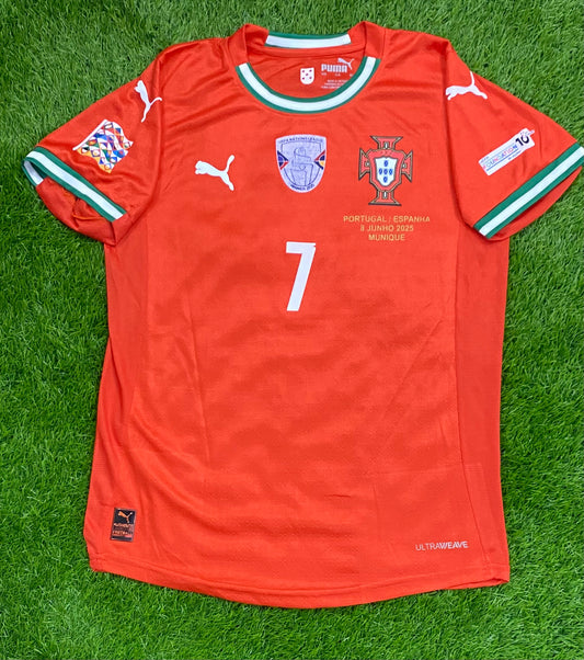 Portugal Home Ronaldo 7 25/26 player version logos