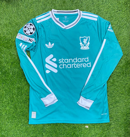 Liverpool Third 25/26 Player Version full sleeves
