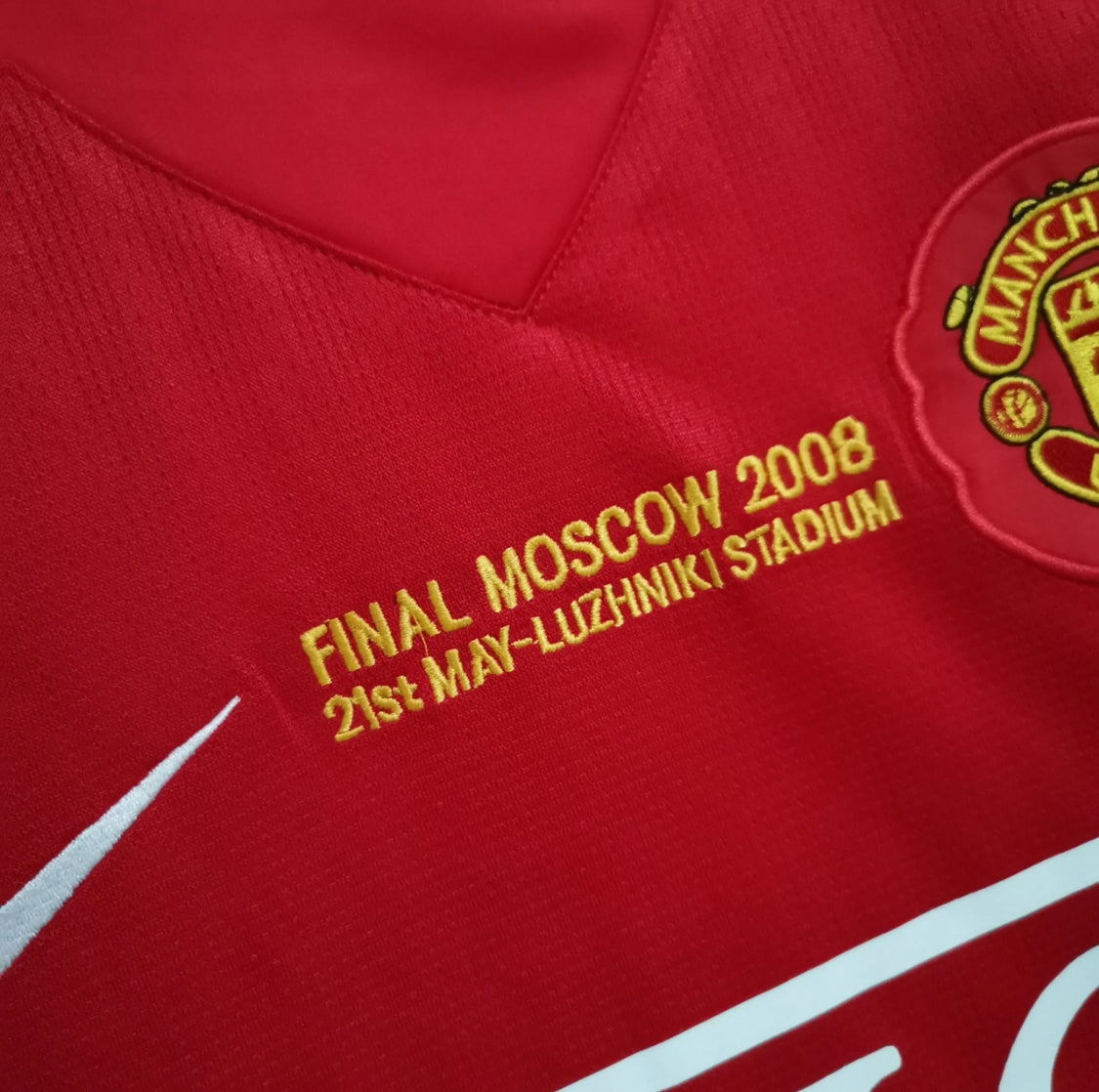 Full Sleeves Manchester United Ronaldo Home Shirt 2008