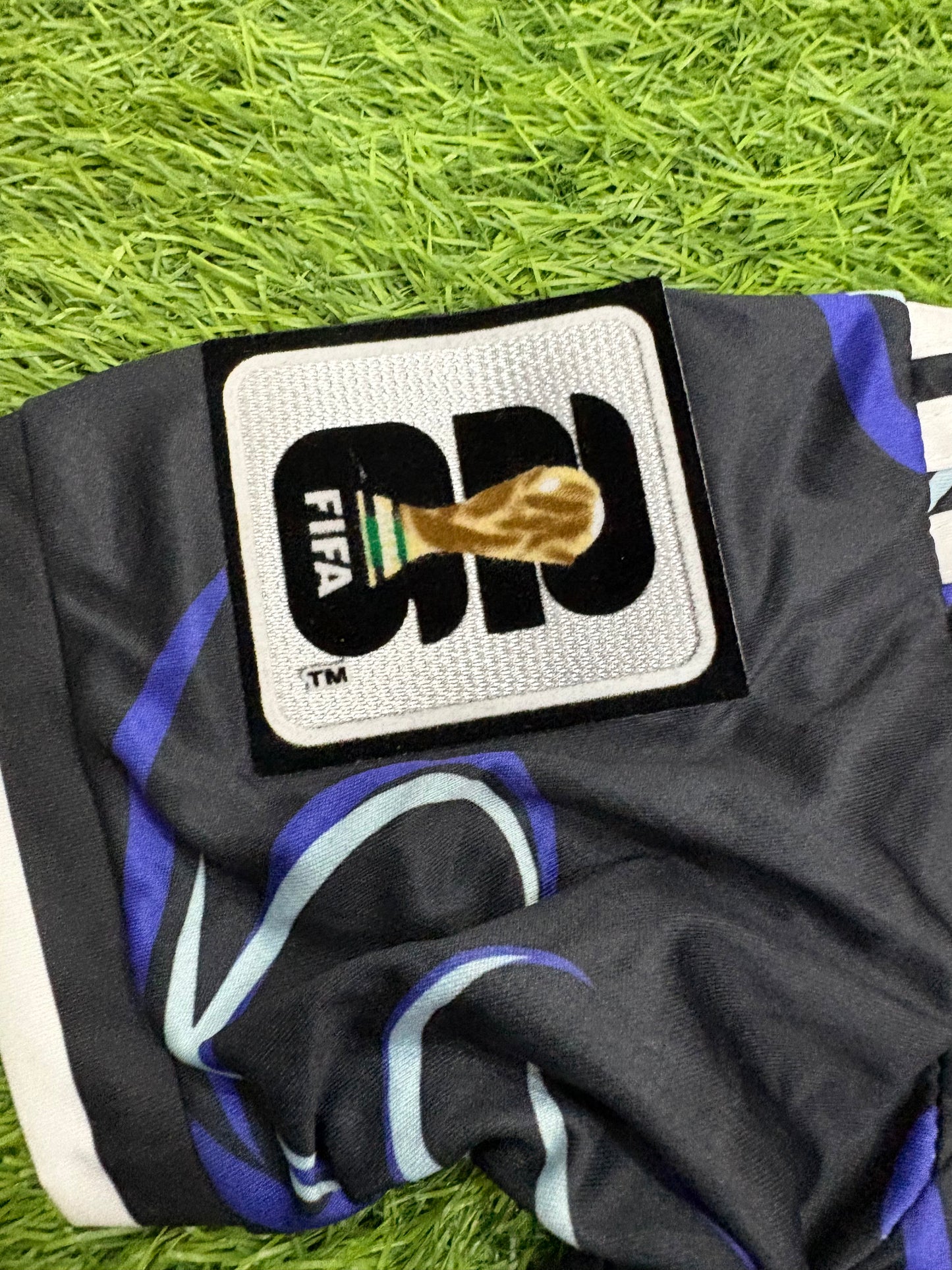 Argentina Away Worldcup 2026 Player Version Logos (full sleeves)
