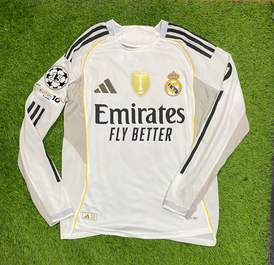 Real Madrid Home Shirt 25/26 Player version
