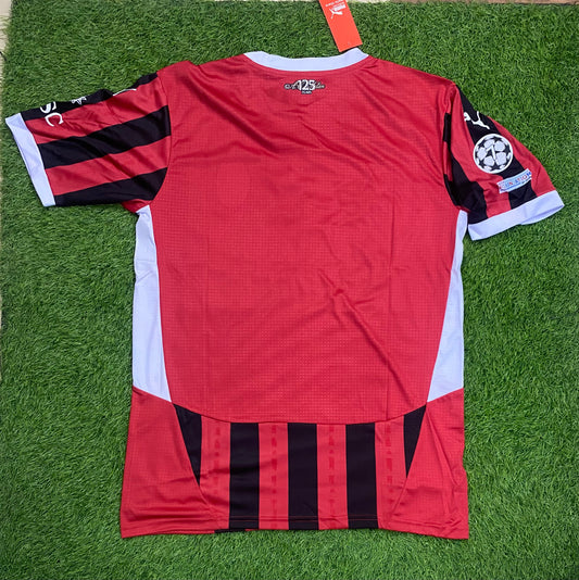 AC Milan Home Shirt 24/25 (Embroidered logos)