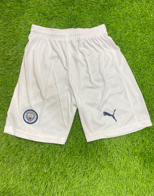 Manchester City home shorts 25/26