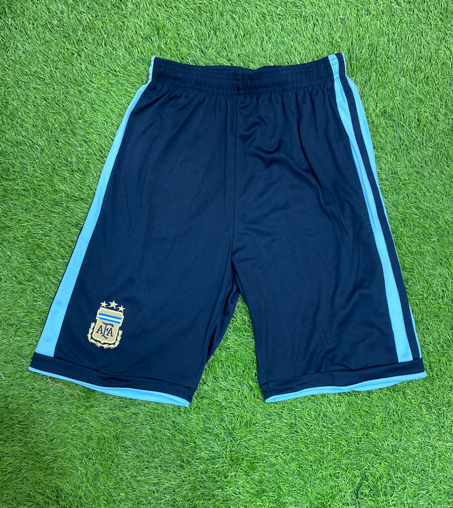 Argentina Home Worldcup 2026 Player Version Logos (half sleeves)