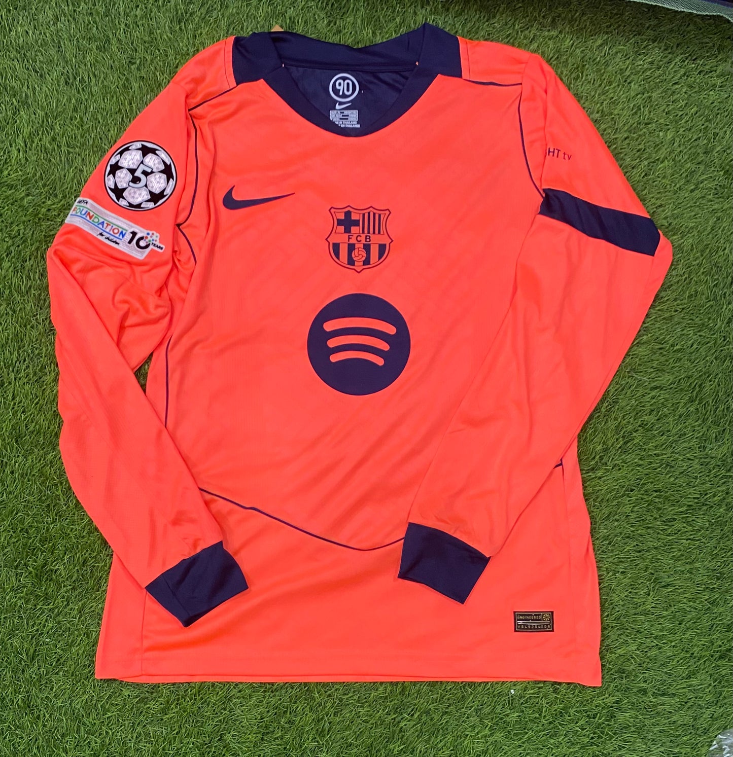 Barcelona Third 25/26 Player Version (full sleeves)