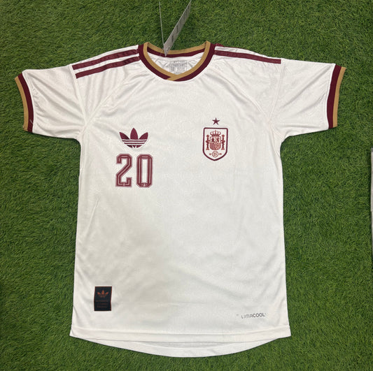 Spain Away worldcup 2026 shirt Embroidered logos