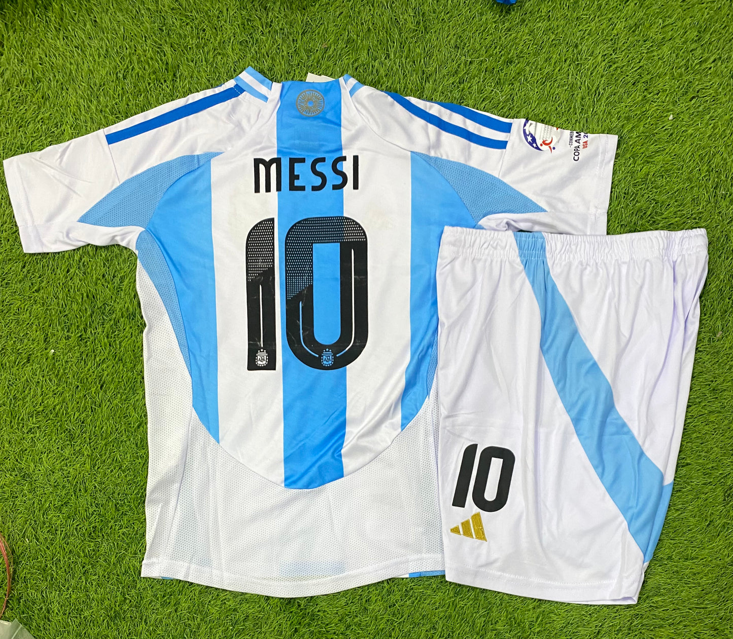 Kids Argentina Cop America Home Kit 2024