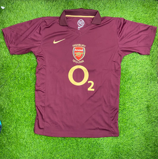 Arsenal Home Shirt 05/06