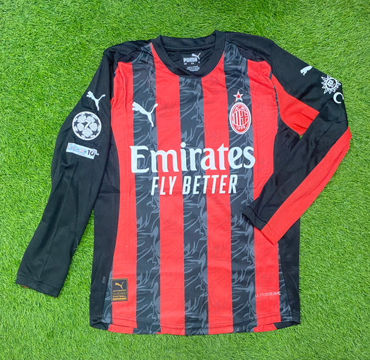 AC Milan Home Shirt 25/26 (full sleeves )
