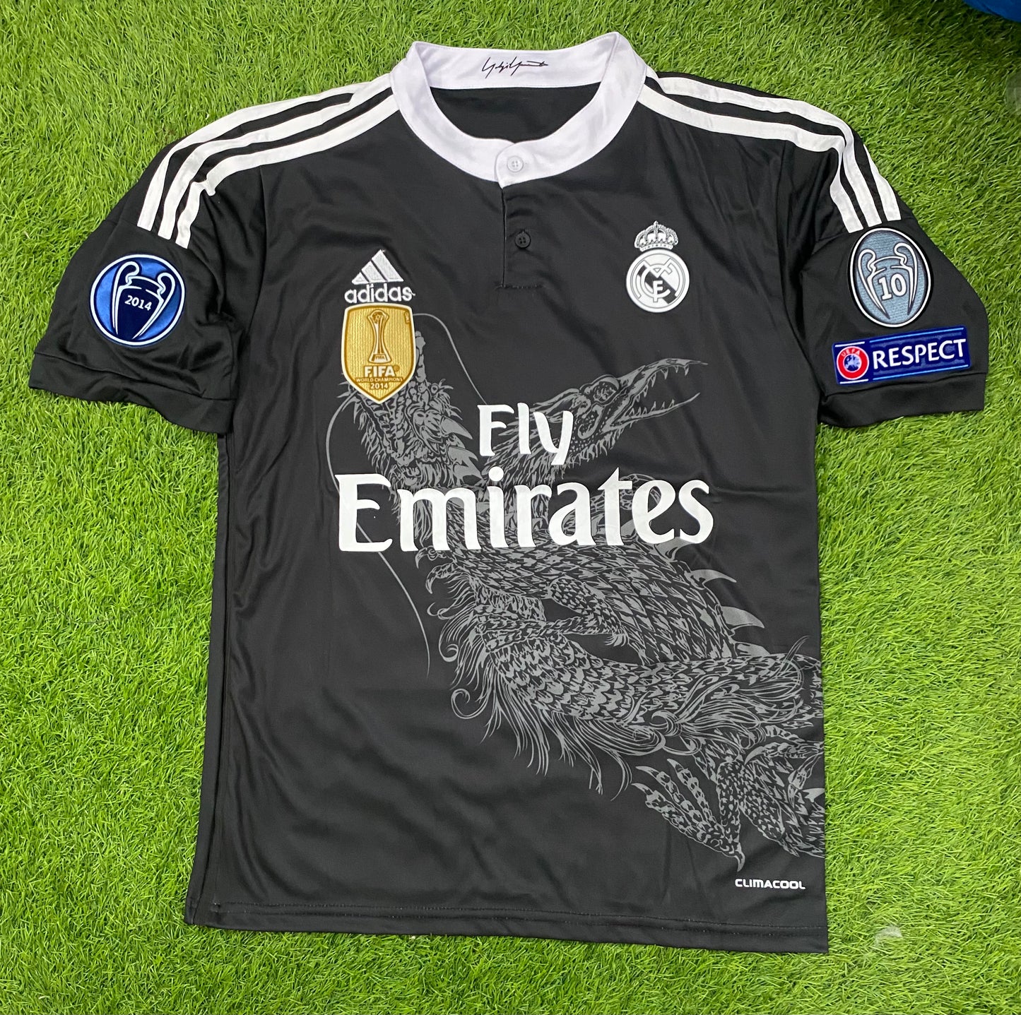 Real Madrid 14/15 Dragon Shirt Player version (half sleeves)
