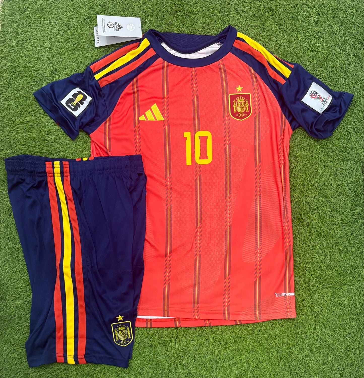 Spain Home worldcup 2026 kit Embroidered logos
