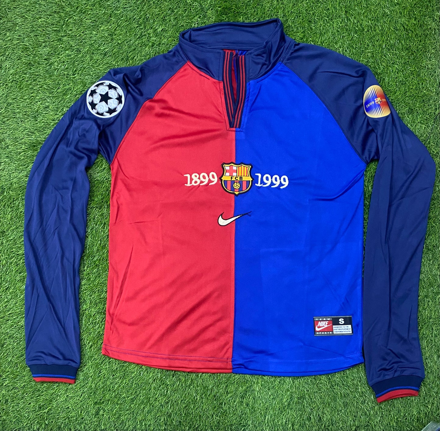 Barcelona home shirt 1899-1999 (full sleeves)