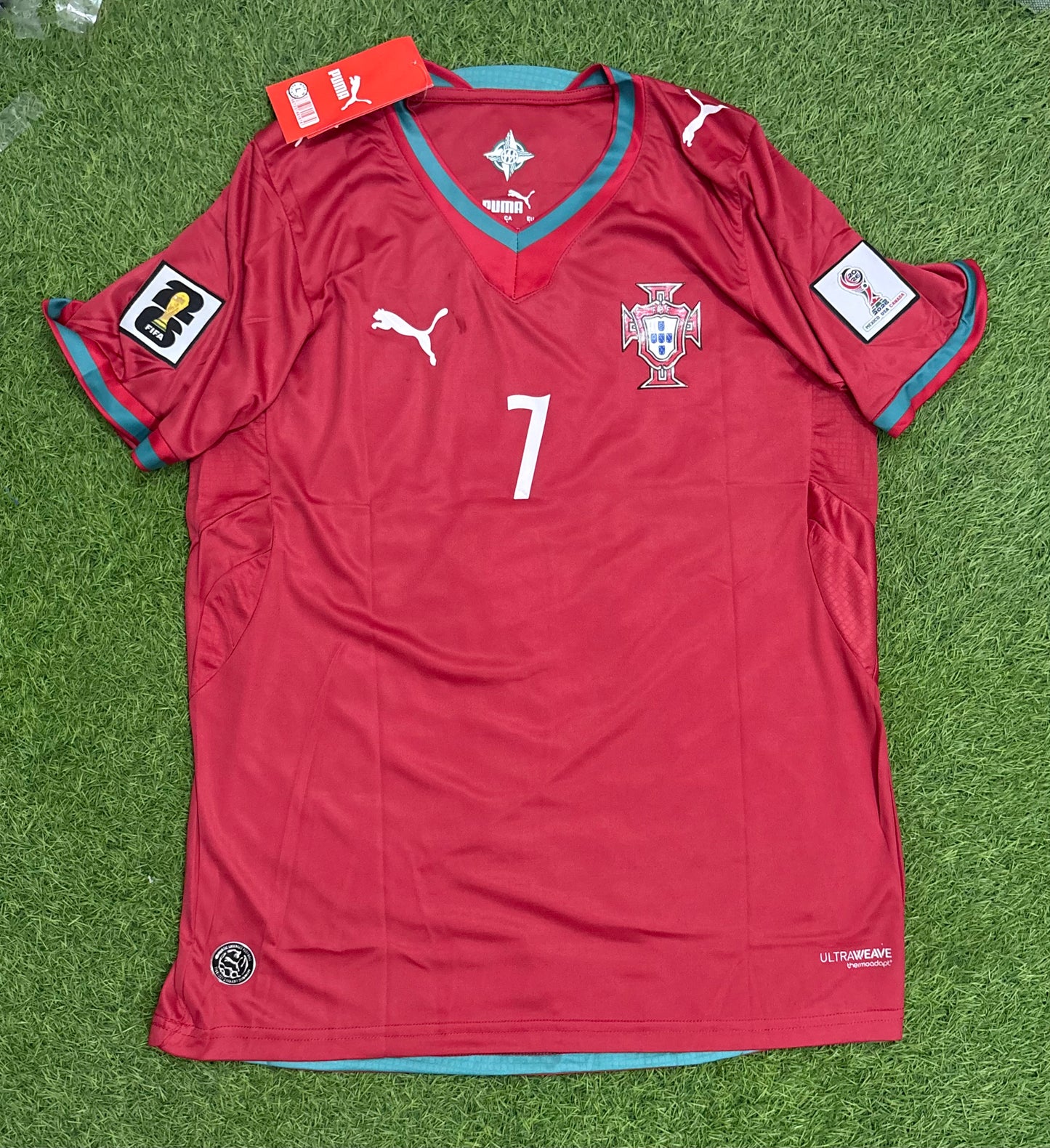 Portugal Home Worldcup 2026 (half sleeves)