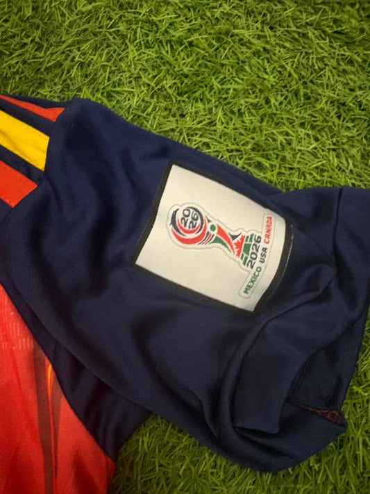 Spain Home worldcup 2026 kit Embroidered logos