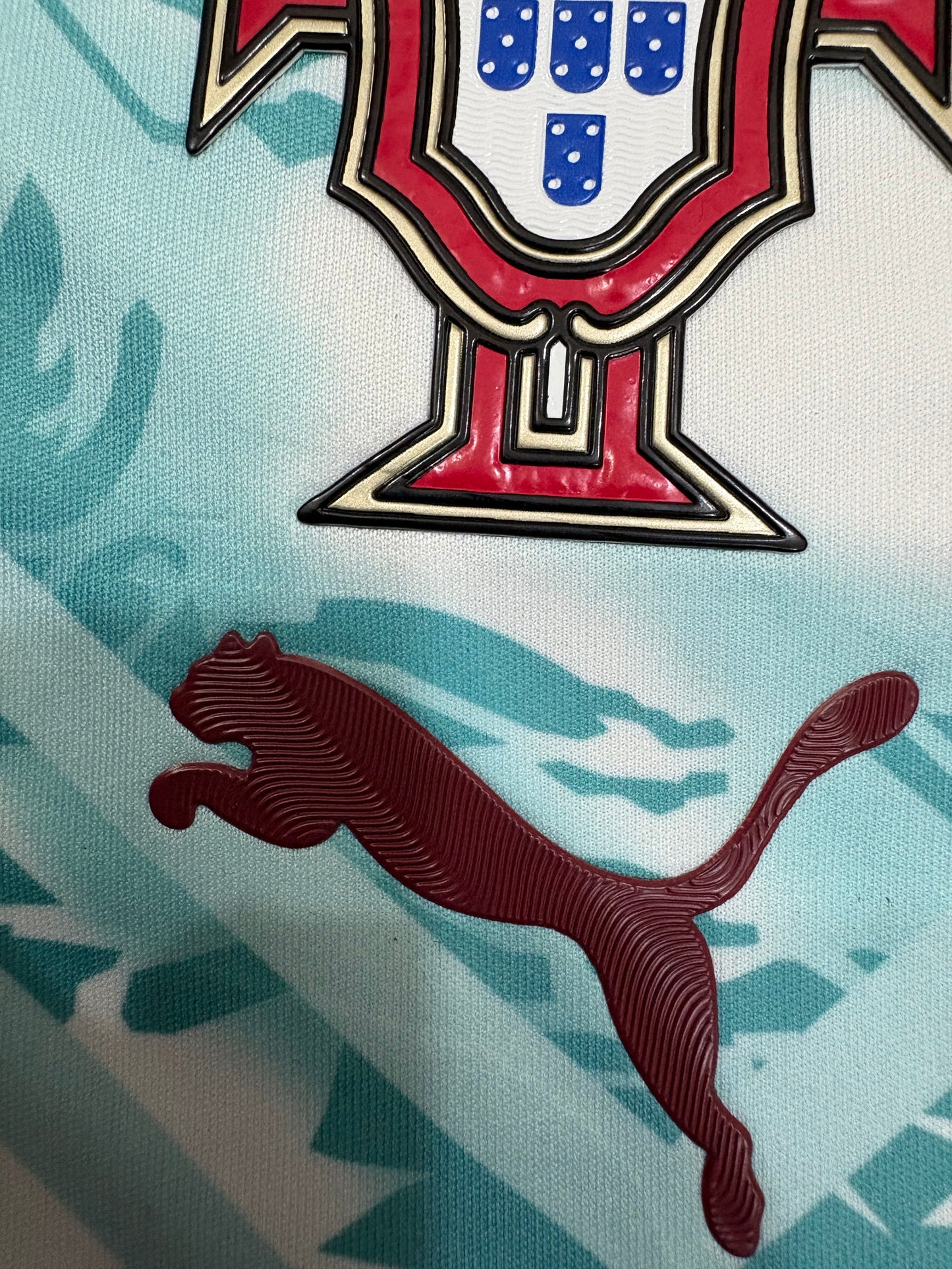 Portugal Away Worldcup 2026 Player Version Logos (full sleeves)