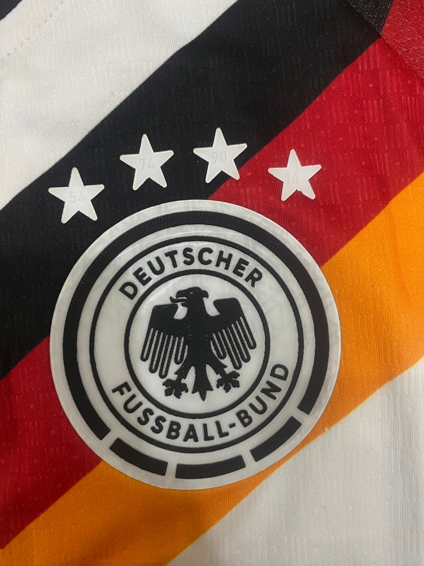 Germany Home Worldcup 2026 Player Version Logos (half sleeves)