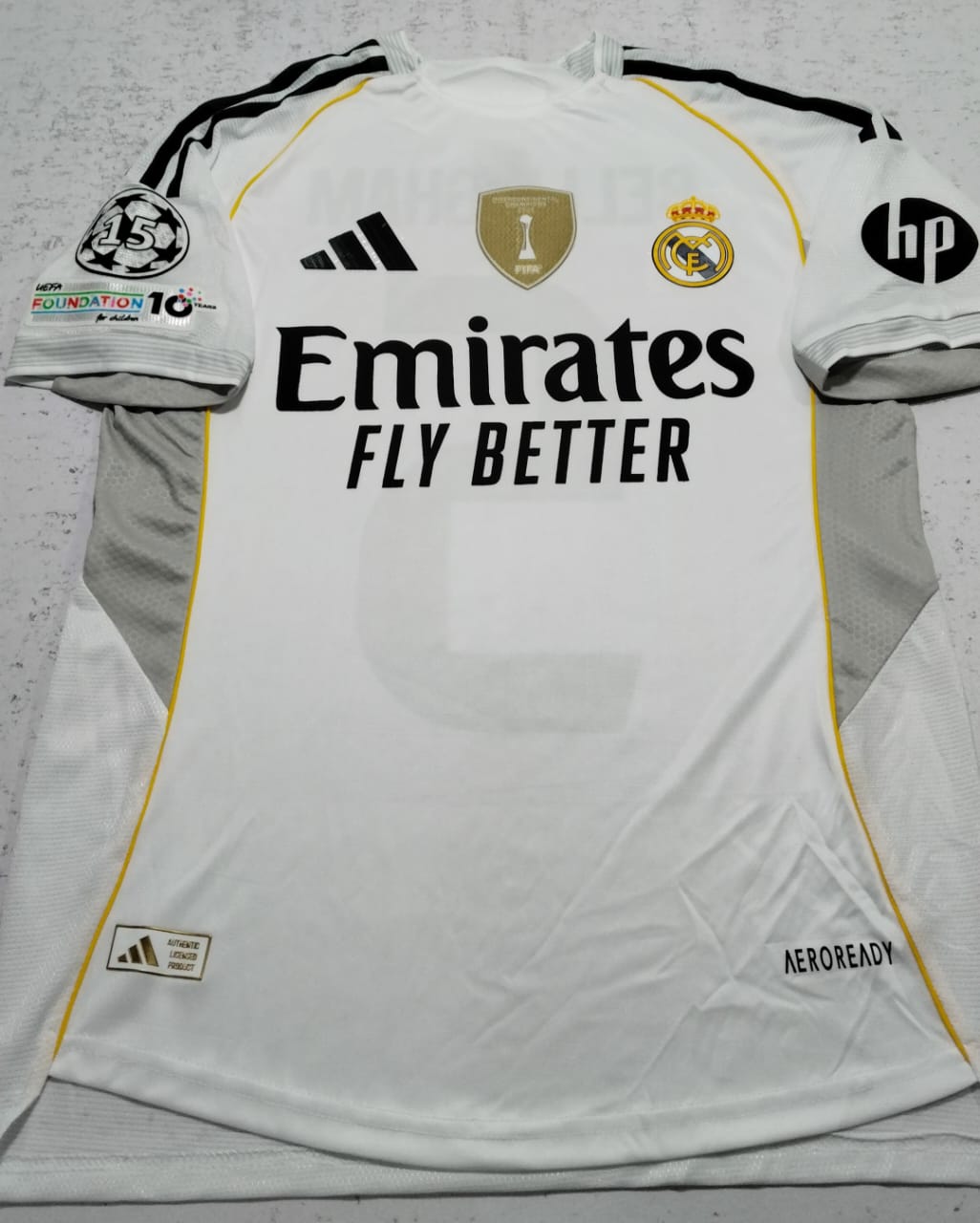 Real Madrid Home Shirt 25/26 Player version