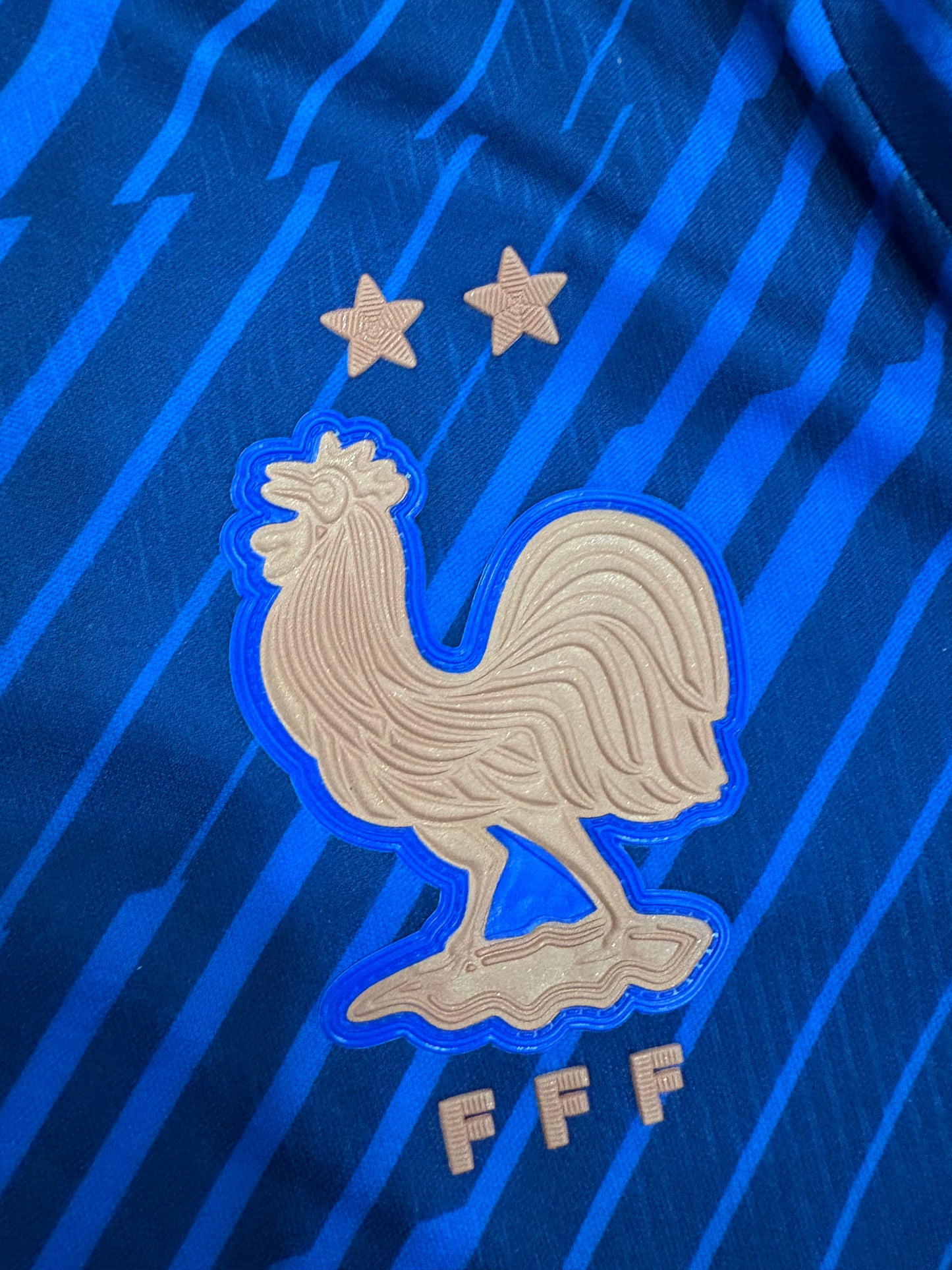France Home Worldcup 2026 Player Version Logos (full sleeves)