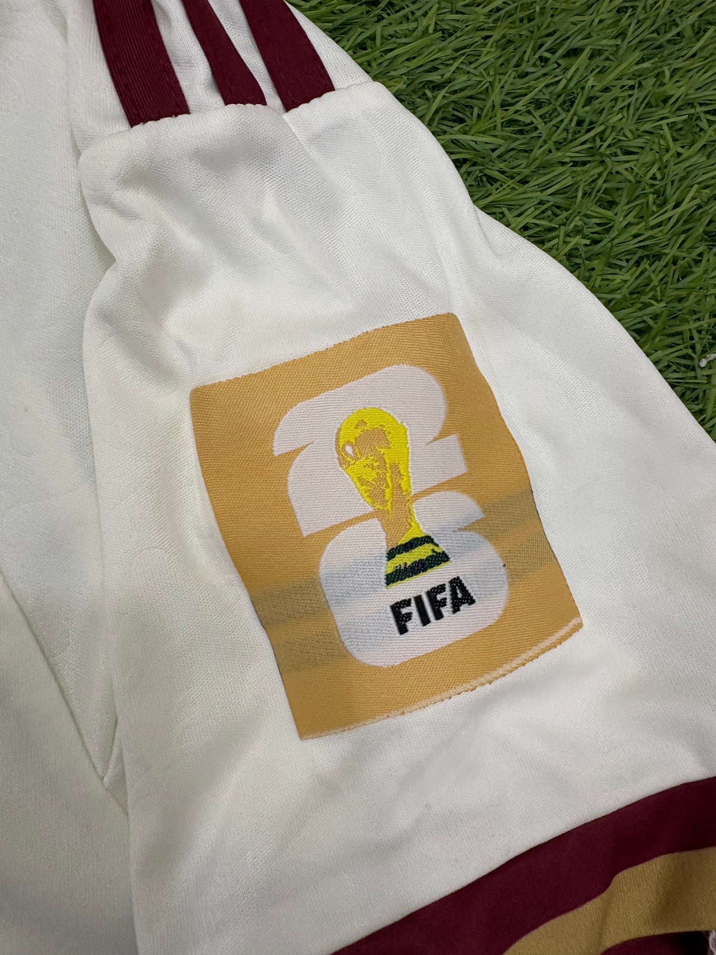 Spain Away shirt worldcup 2026 Embroidered logos