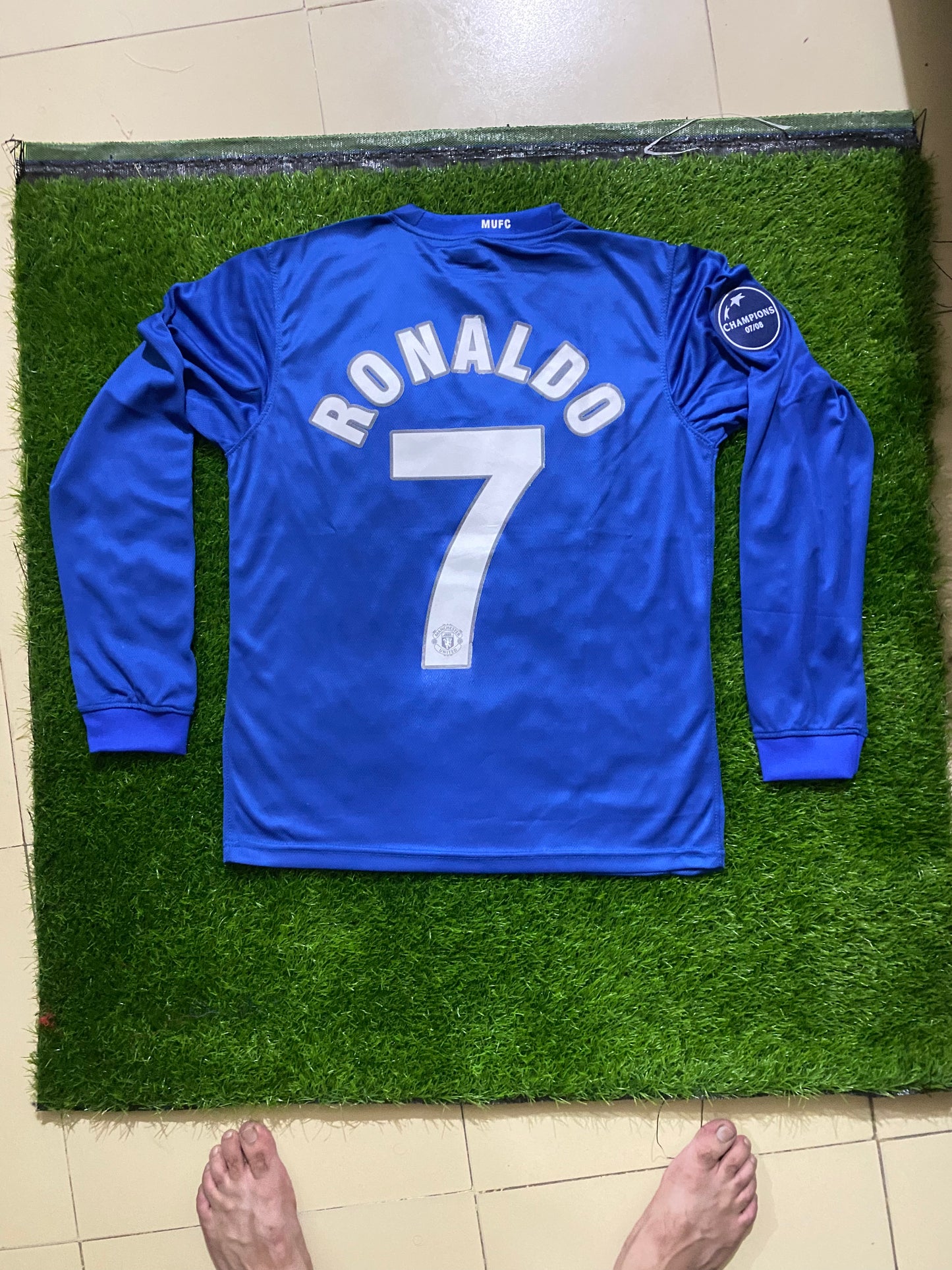 Manchester United Ronaldo Third Shirt 2008 Full Sleeves