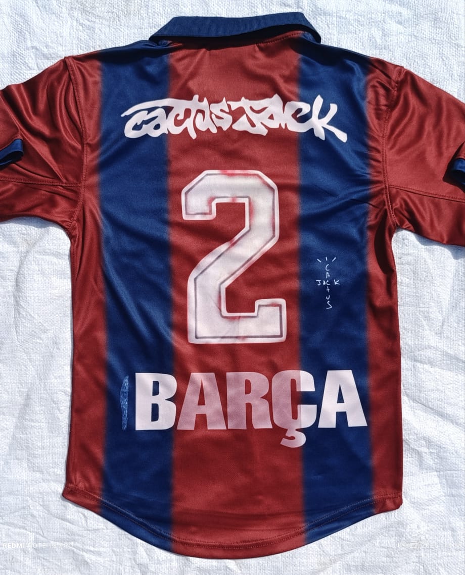 Barcelona x travis scott 2001 Shirt