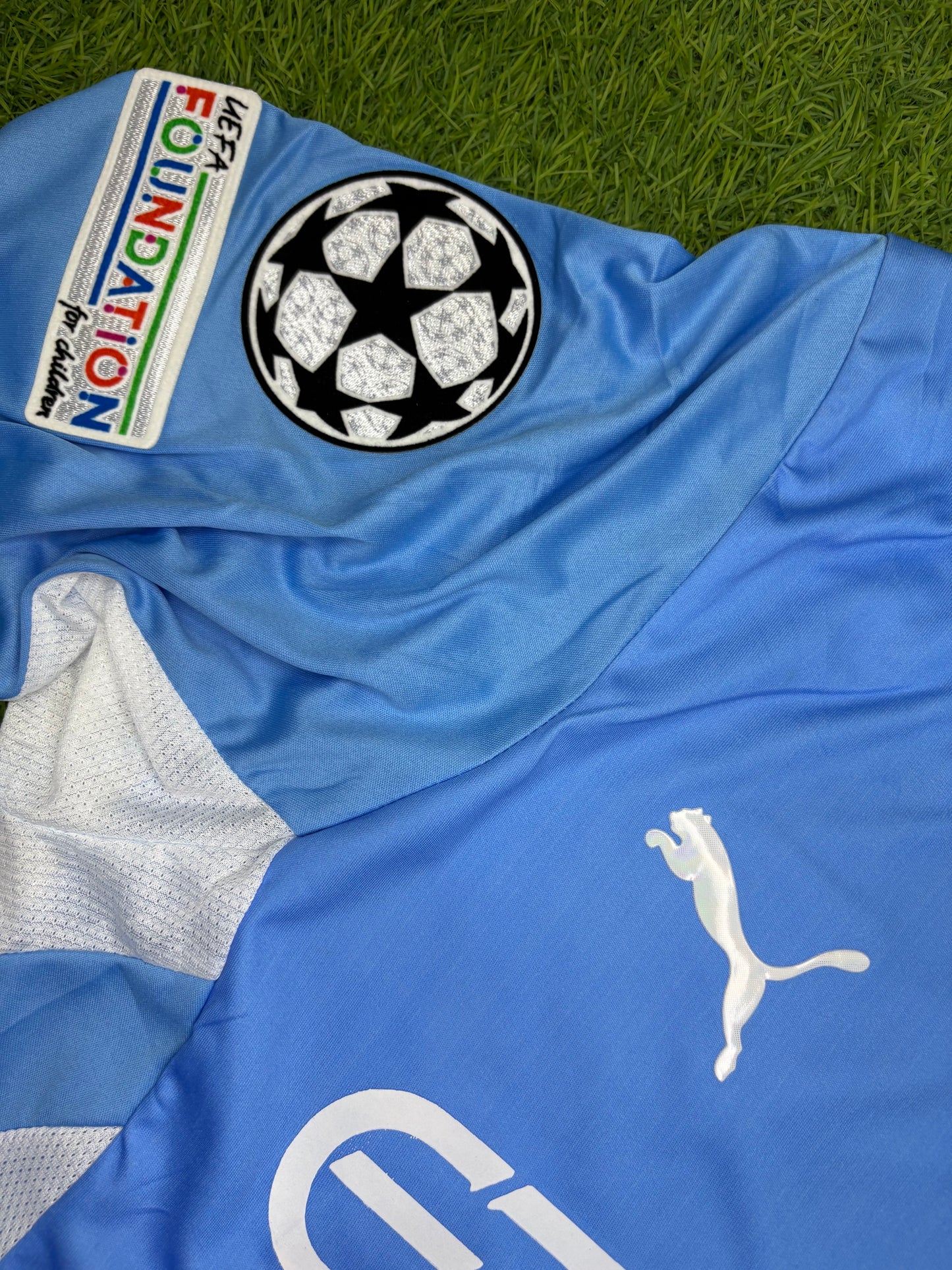 Manchester City Home 26/27 Player version logos (full sleeves)