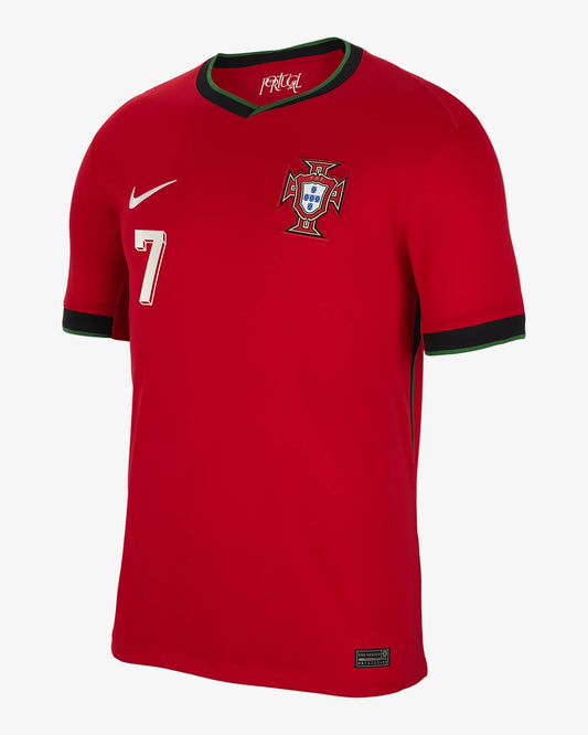 Portugal Ronaldo Euro Cup 2024 Home Shirt