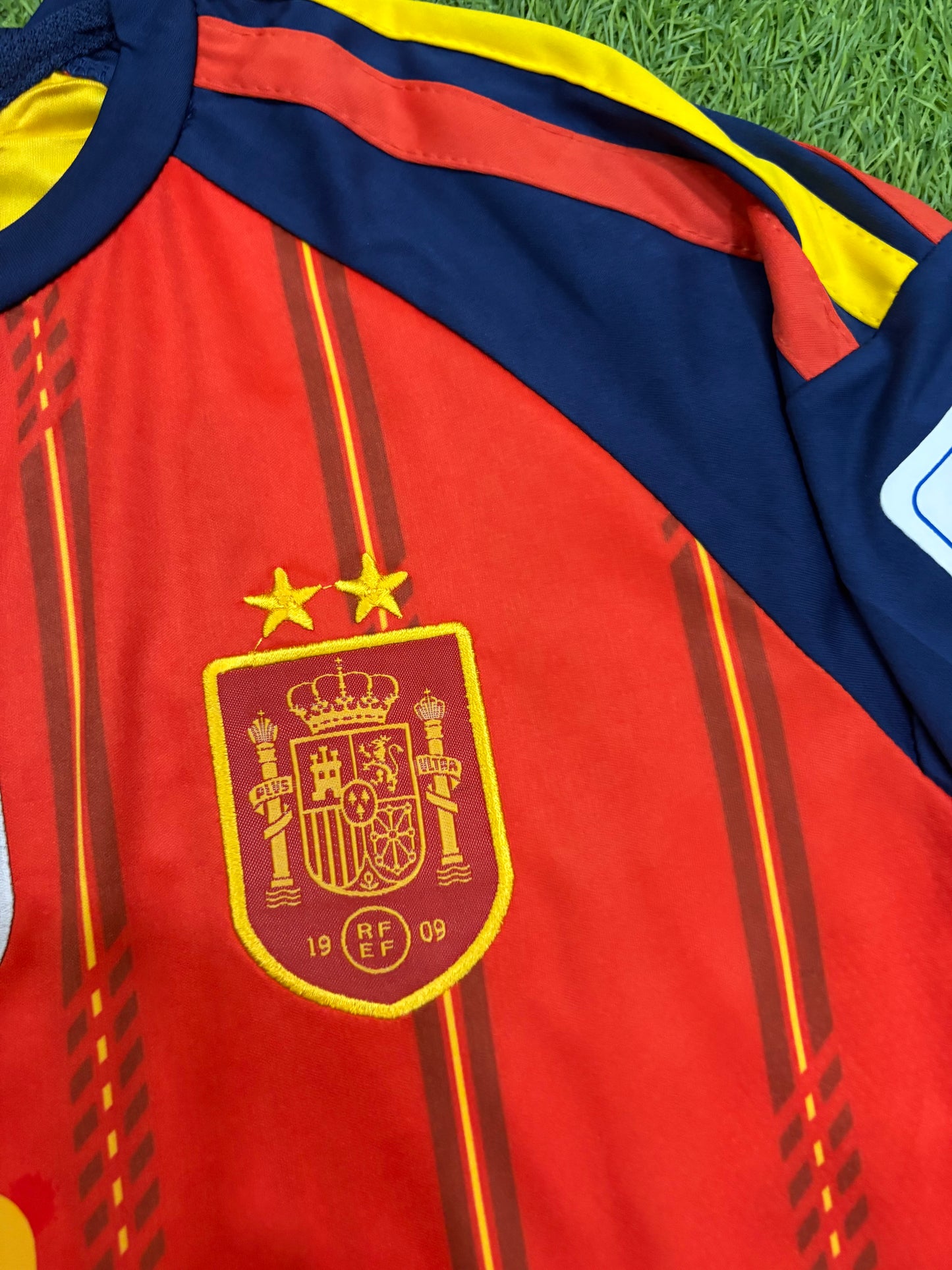 Spain Home worldcup 2026 shirt Embroidered logos