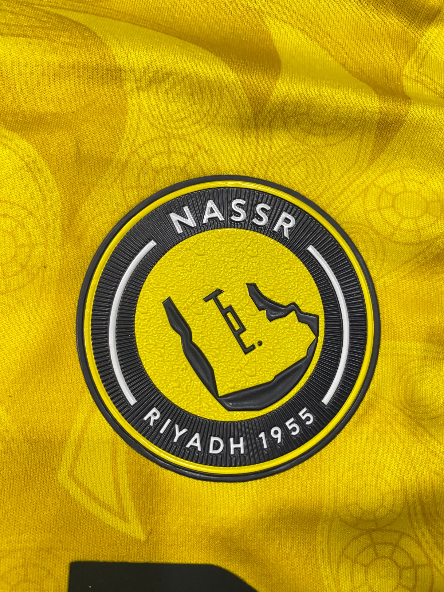 Al Nassar Home Ronaldo # 7 25/26 (Player version logos) Half sleeves