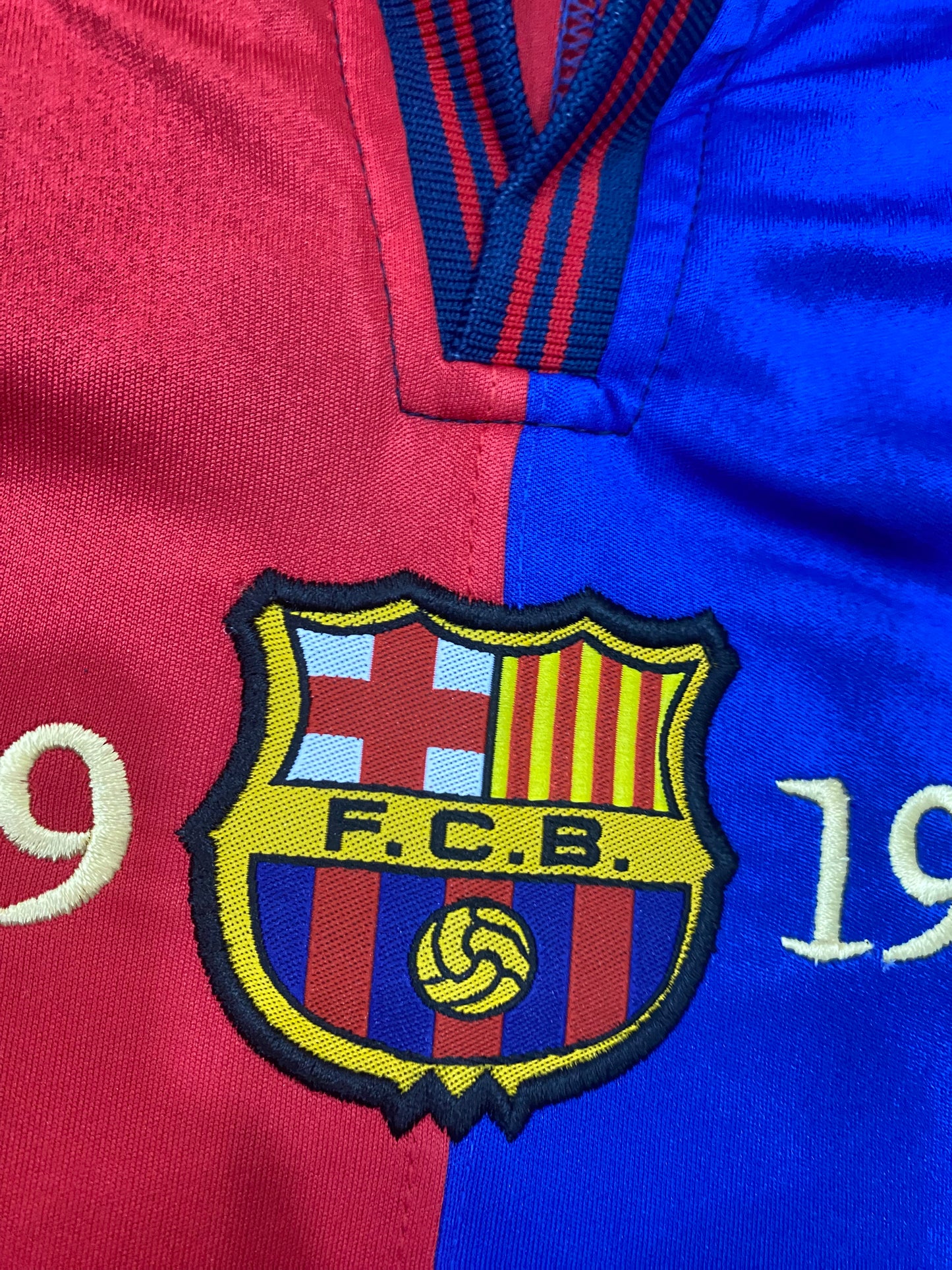 Barcelona home shirt 1899-1999