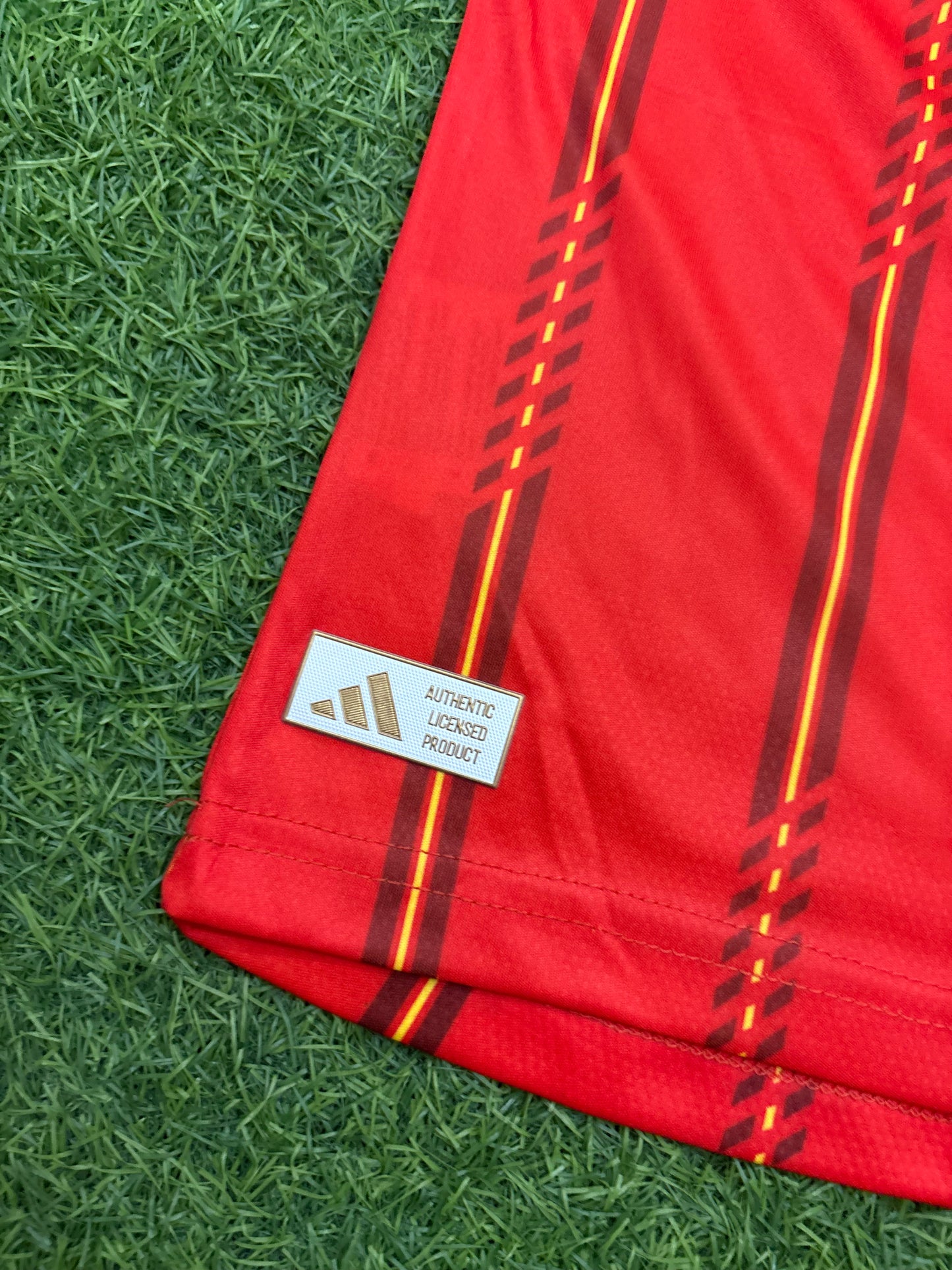 Spain Home Worldcup 2026 Player Version Logos (full sleeves)