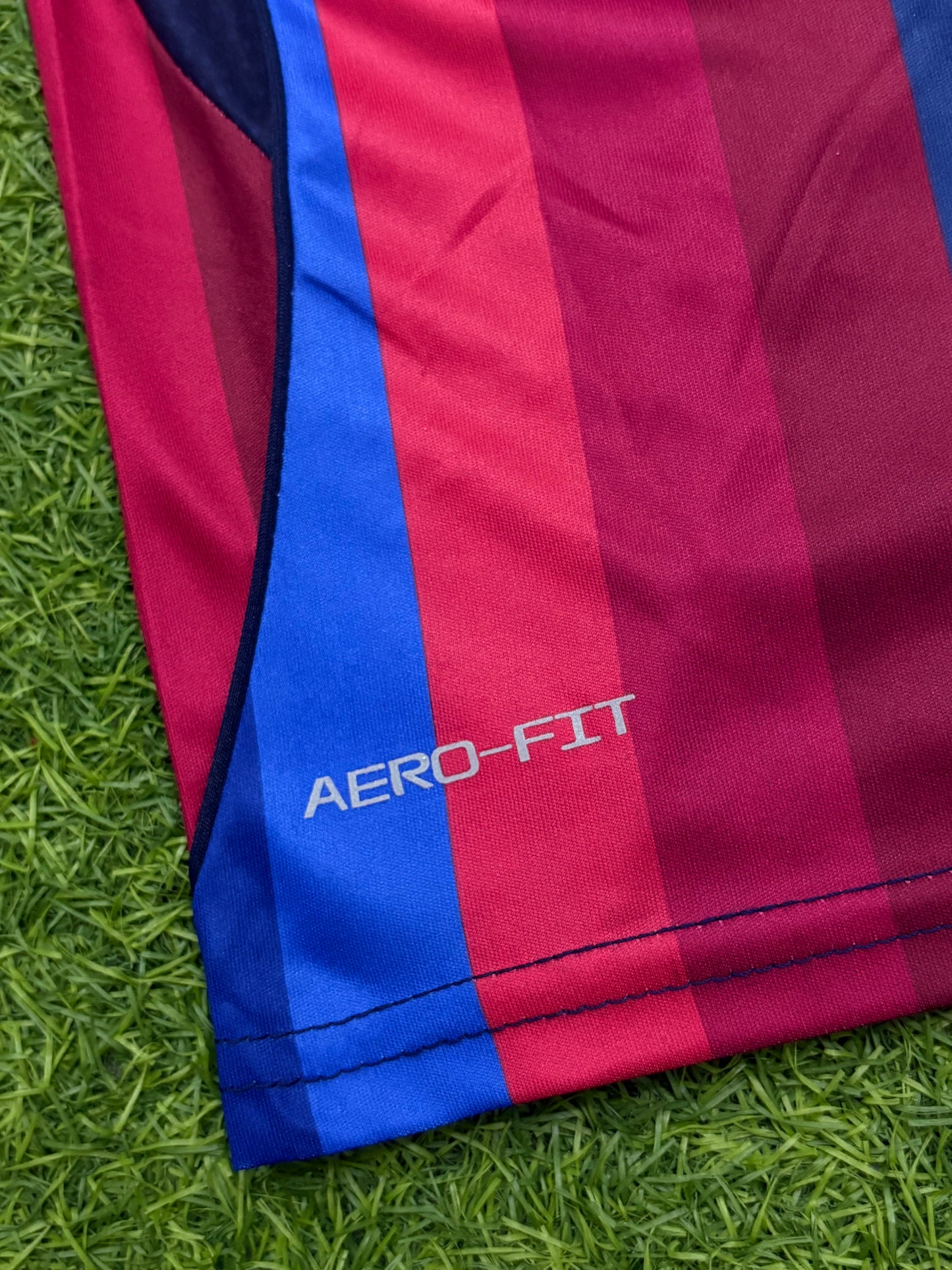 Barcelona Home Shirt 26/27 full sleeves (embroidered logos)