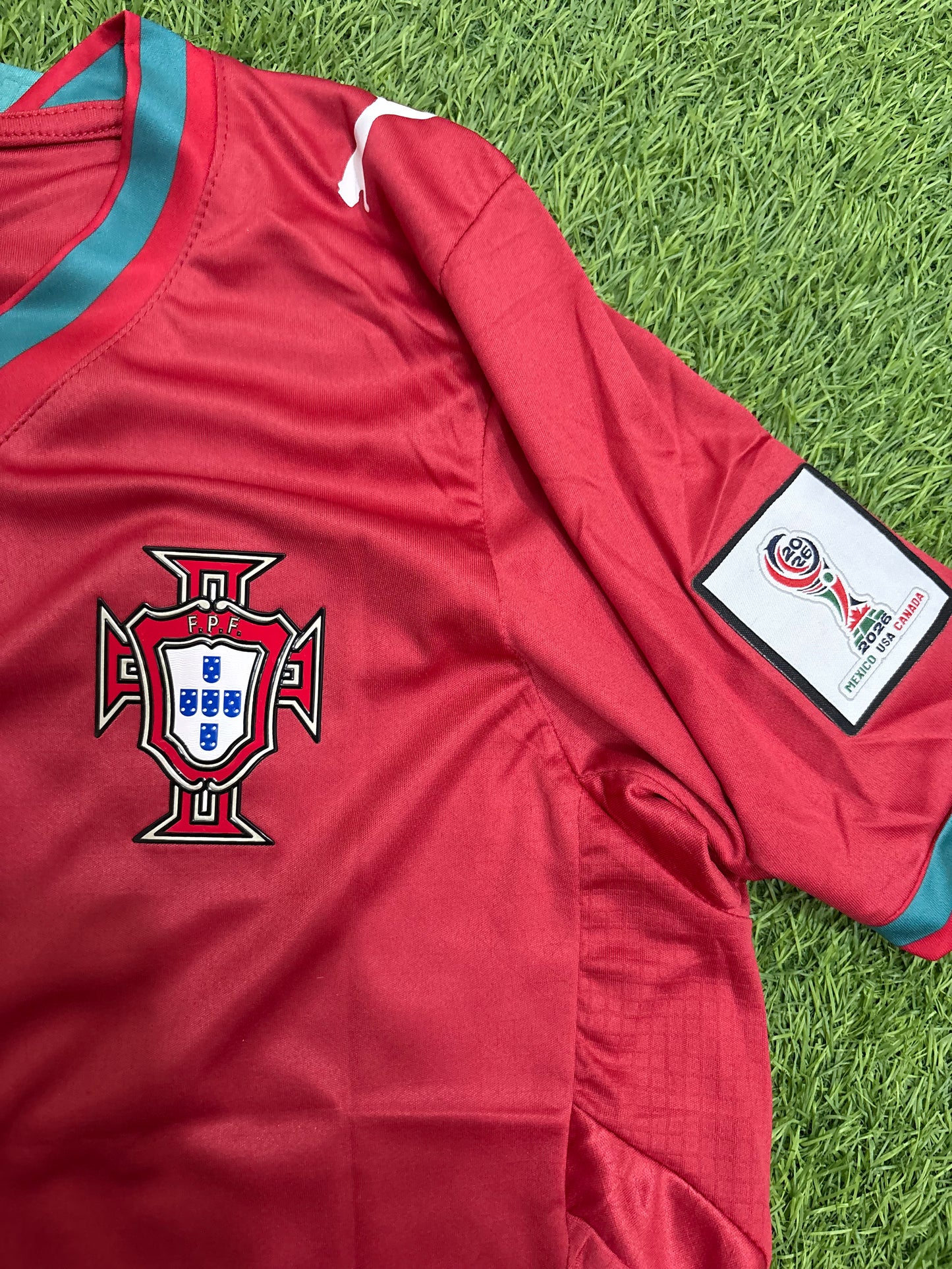 Portugal Home Worldcup 2026 (half sleeves)