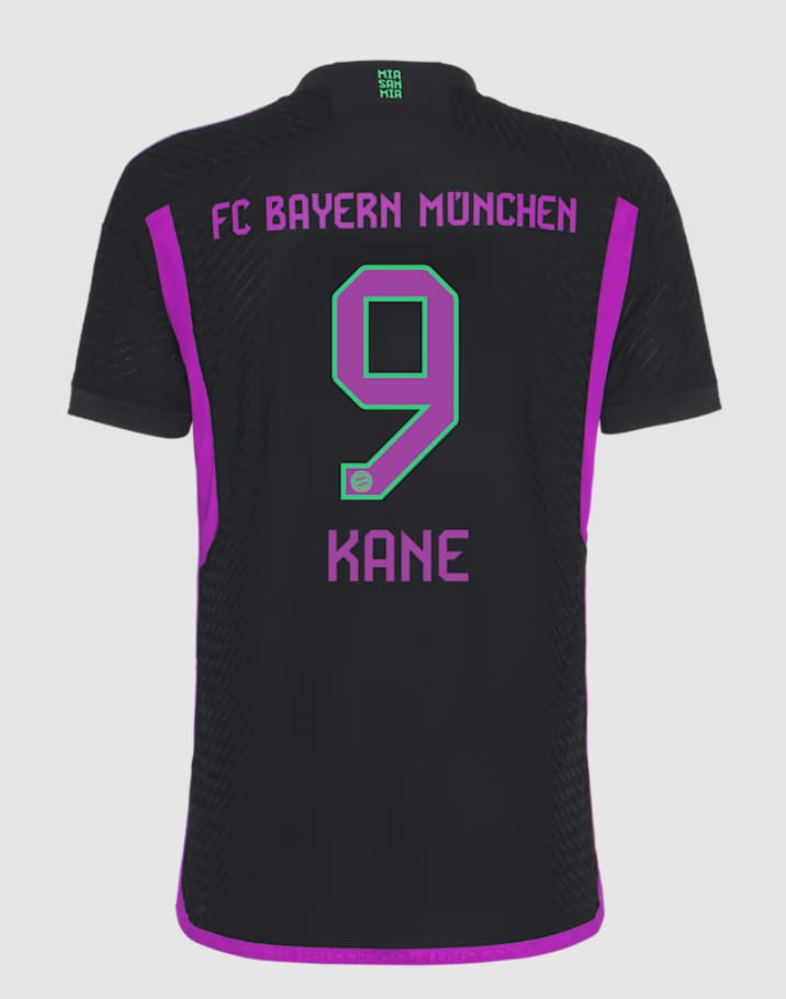 Bayern Munich Away Kane Shirt 23/24