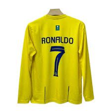 Full Sleeves Al Nassar Ronaldo Home Shirt 23/24