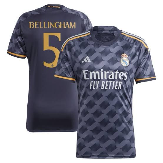 Real Madrid Bellingham Away Shirt 23/24