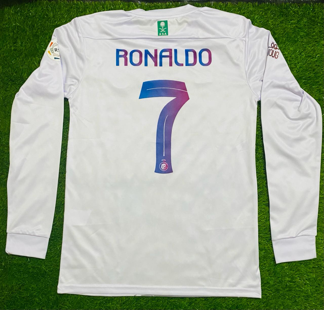 Full Sleeves Ronaldo Al Nassar Third Shirt 23/24