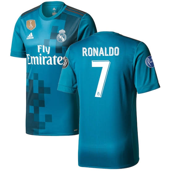 Real Madrid Ronaldo Third Shirt 17/18