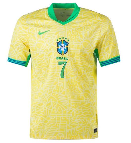 Brasil Copa America VINI JR. Home Shirt 2024